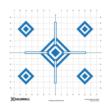 Caldwell Paper Target  16in Sight In  - 10 Pack