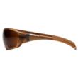Pyramex Frameless Safety Glasses Sandstone Bronze Carhartt Bag