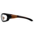 Pyramex Carhartt - Carbondale - Clear Lens with Black/Tan Frame