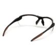 Pyramex Carhartt - Spokane - Clear Lens with Black Frame