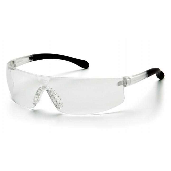 Pyramex Provoq Safety Glasses Black with Clear-img-0