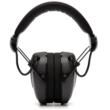 Pyramex Venture Gear - Clandestine Electronic Earmuff - NRR 24dB BLK