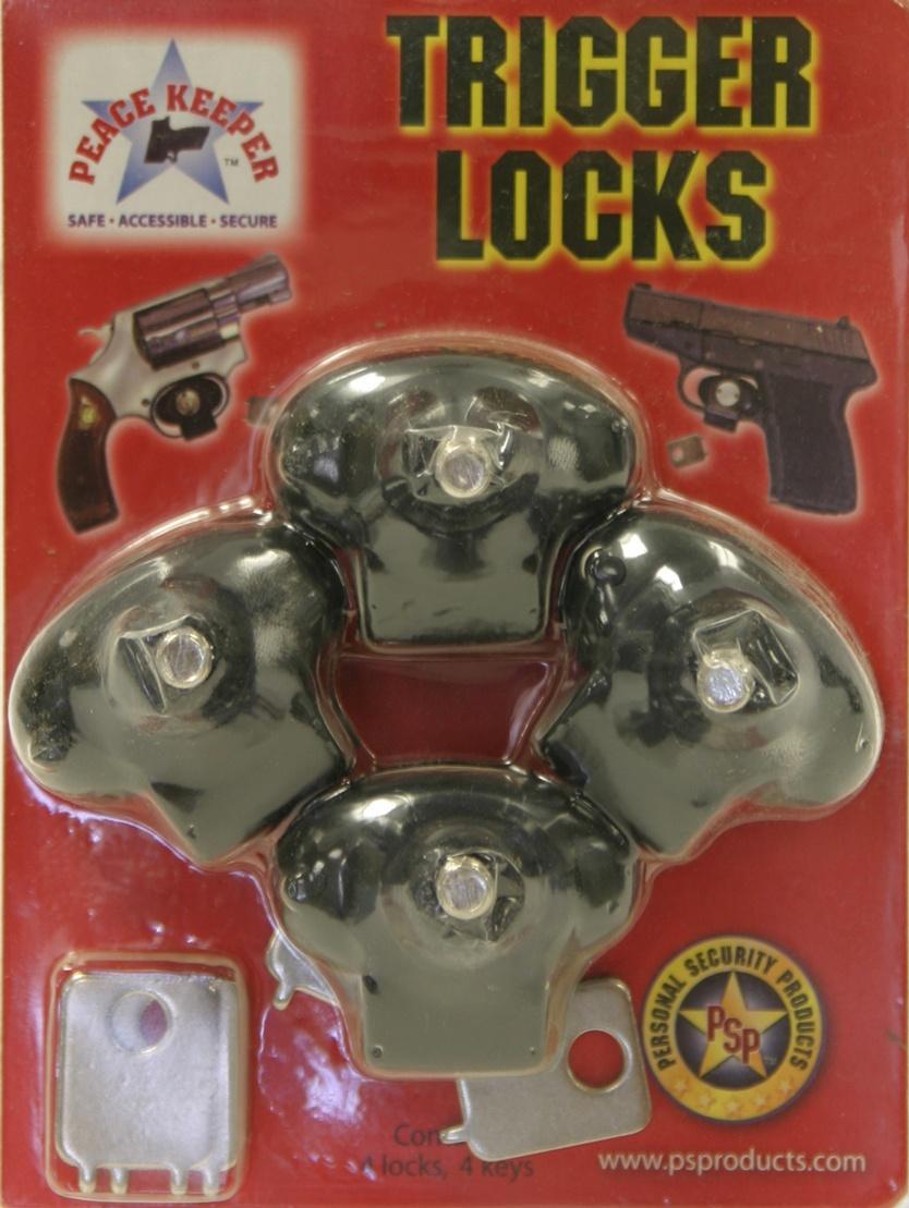 Bulls Eye Peace Keeper Plastic Keyed Trigger Lock - 4-img-0