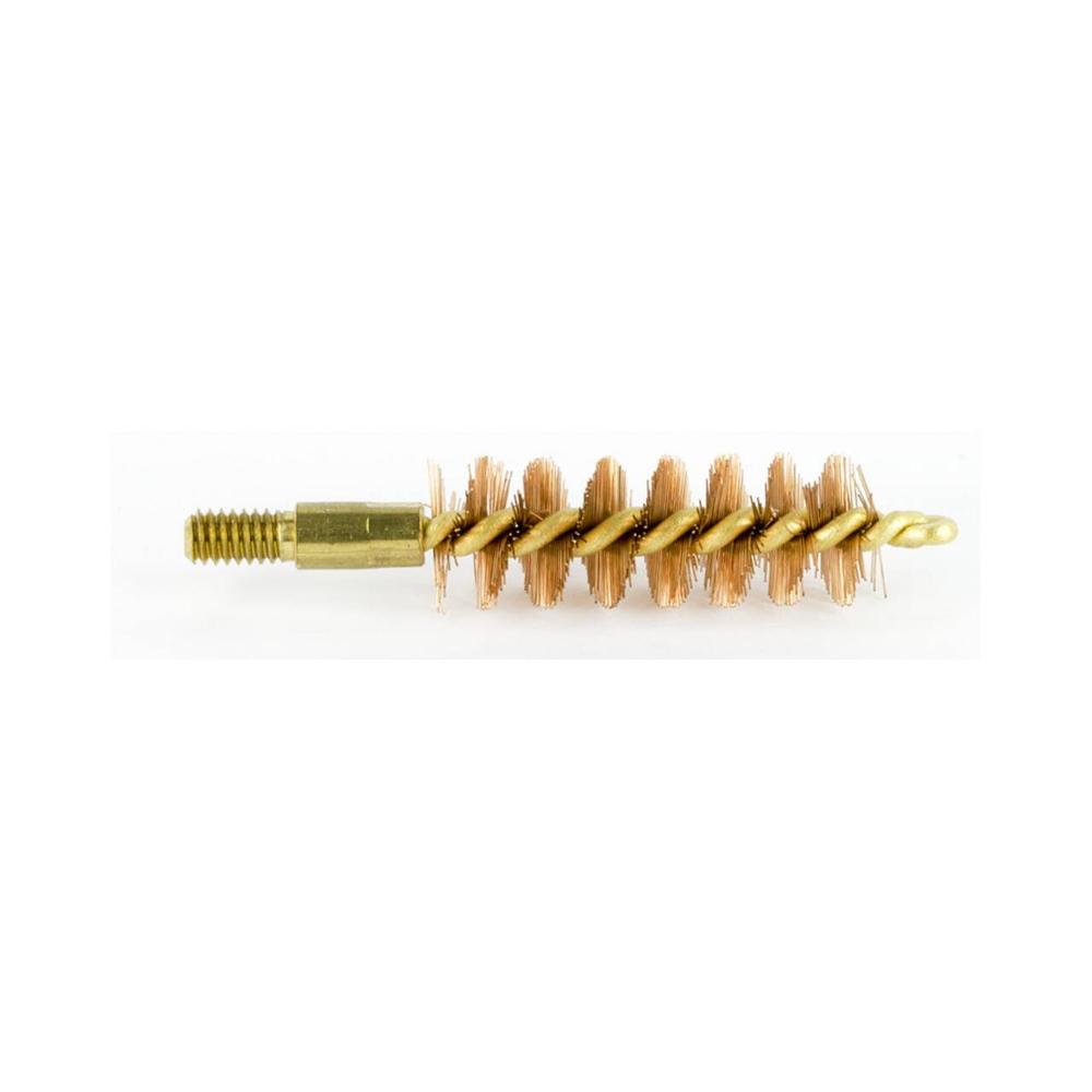 Pro-Shot Benchrest Brass Core/Bronze Bristle Pistol Bore Brush (8/32 Thread) - 10mm