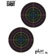 PROSHOT 2 QTY. MULTI-COLOR BULLSEYES ON 8.5IN X 11IN TAG PAPER - 10 PACK 5B-MC-10PK