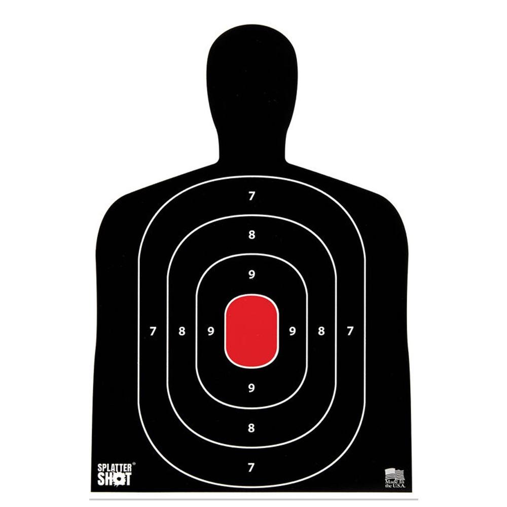 Pro-Shot Silhouette Paper Targets 12x18 Splatter Shot 8/ct - Everything ...