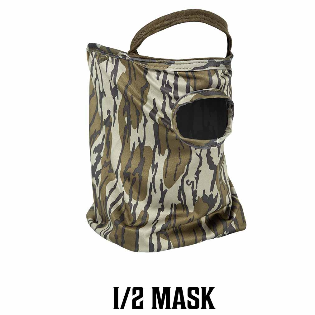 Primos Stretch Fit Mask - Mossy Oak Bottomland 1/2-img-0