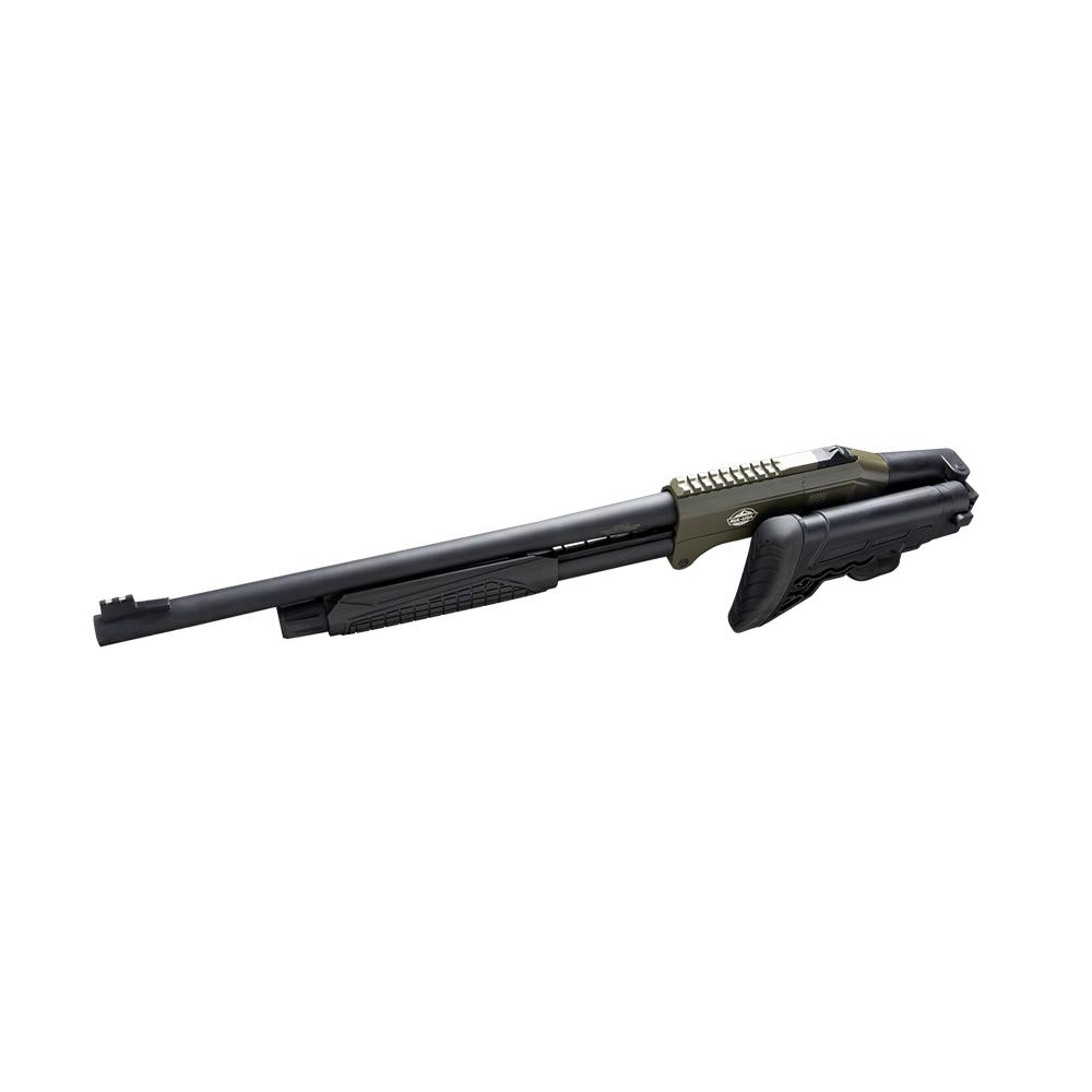 Rock Island Armory Pak Out Long Shotgun 12 ga 3" Chamber 4rd Magazine 18.5" Barrel OD Green Black