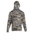 Browning Hooded Long Sleeve Tech Shirt Ovix Camo (2XL)
