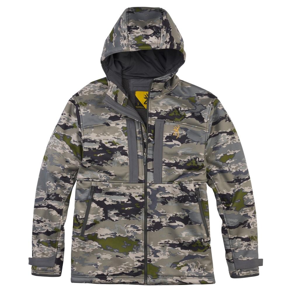 Dutton Jacket - Windproof 3L Berber Fleece with Adjustable Hood & Multiple-img-0