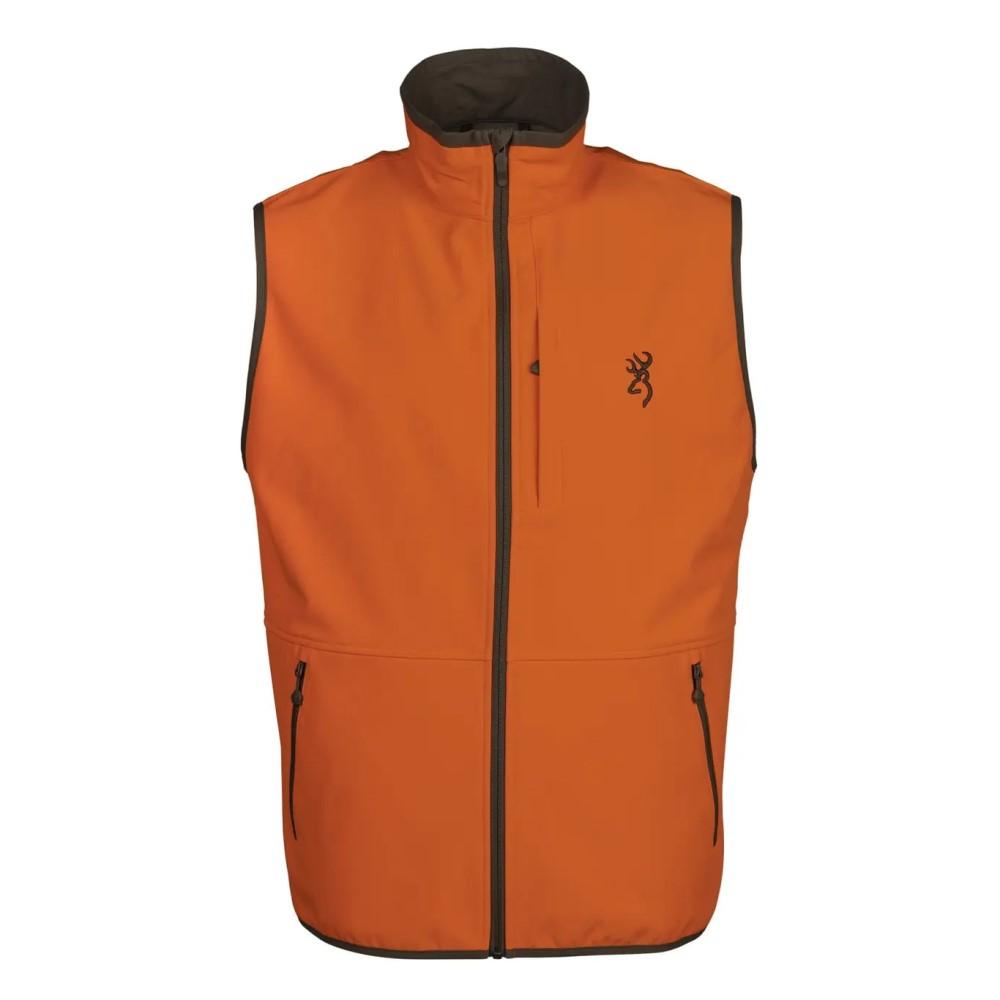 Browning Opening Day Soft Shell Vest Blaze Orange-img-0
