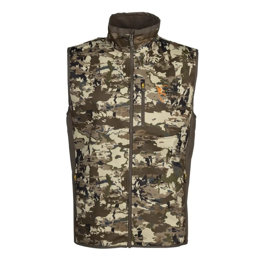 Browning 3050423504 Field Pro Vest Auric Camo XL, Windproof, Water-Resistant