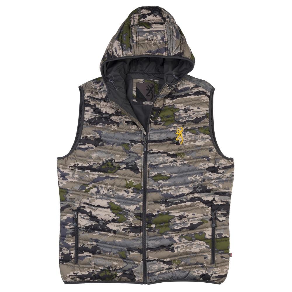 Browning Packable Puffer Hooded Vest Ovix S - Lightweight & Warm