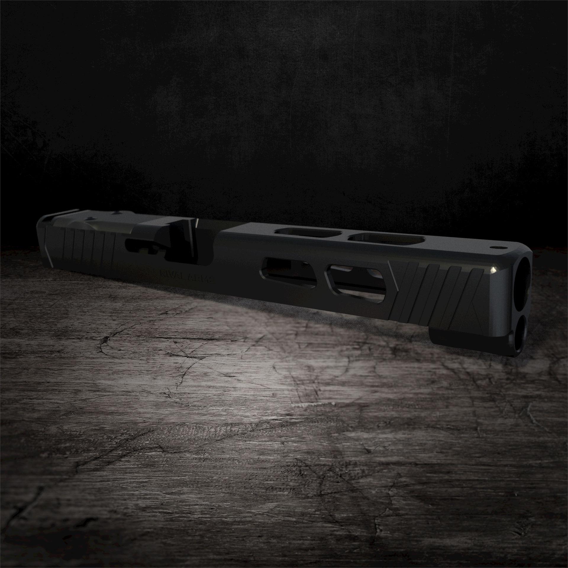 Rival Arms Slide for Glock Model 34 GEN3 A1 DOC Black-img-1