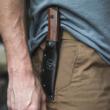 WOOX Rock 62 Fixed Blade Knife Walnut