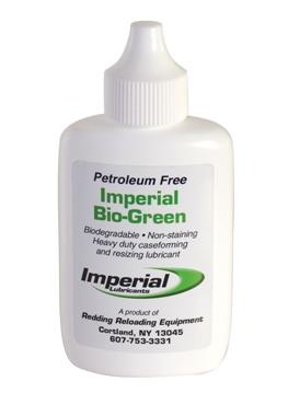 Redding Imperial Bio Green Case Lube 3 Oz Bottle