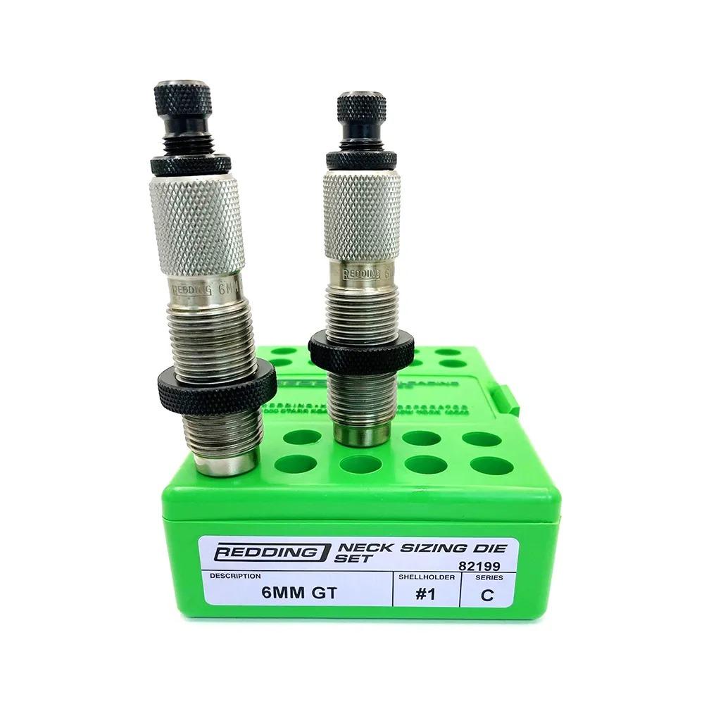 Redding Neck Die Set 2-Die for Bottleneck Cases, Includes Resizing & Seating