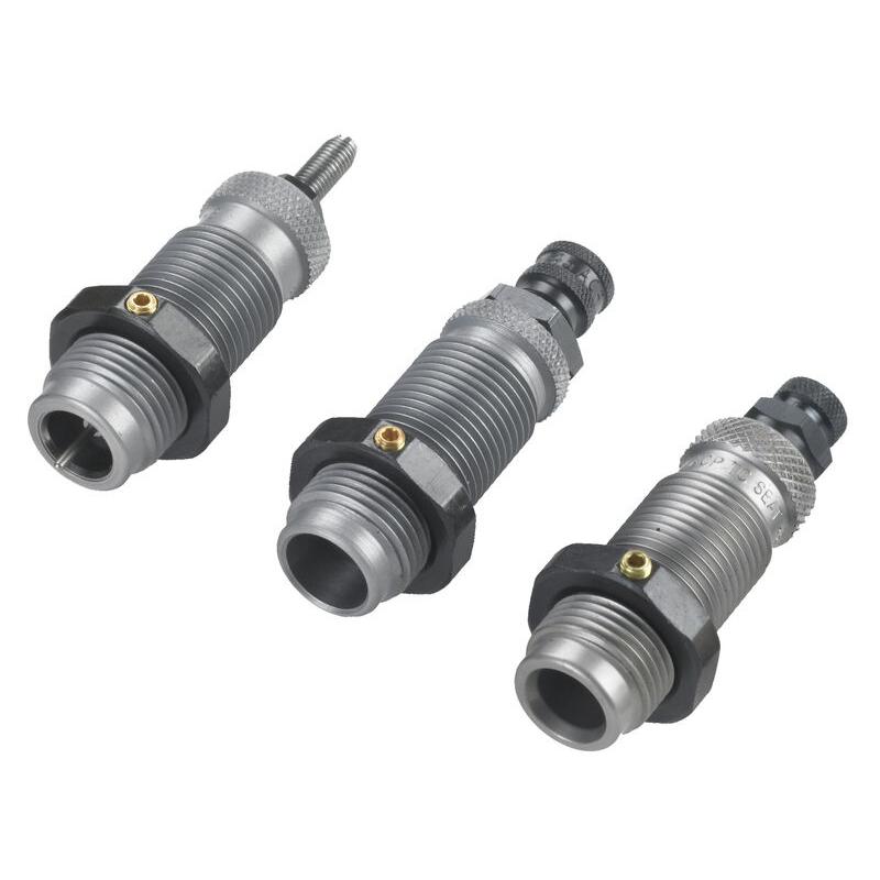 RCBS Carbide Roll Crimp 3 Die Set - Group B - Popular Pistol Cartridges - .45 Colt