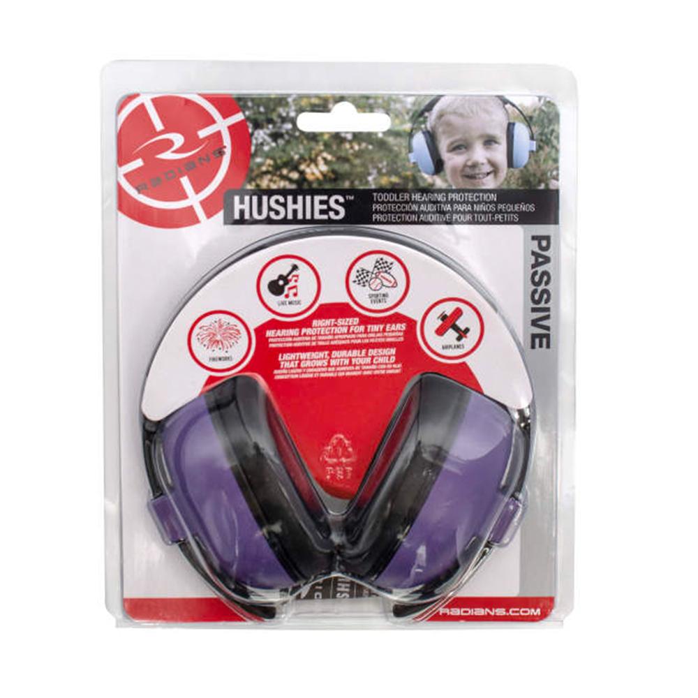 Radians Hushies Passive Infant/Toddler Earmuff Purple