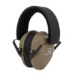Radians Low Profile Ear Muff with revised ergonomic ear cups in Tan