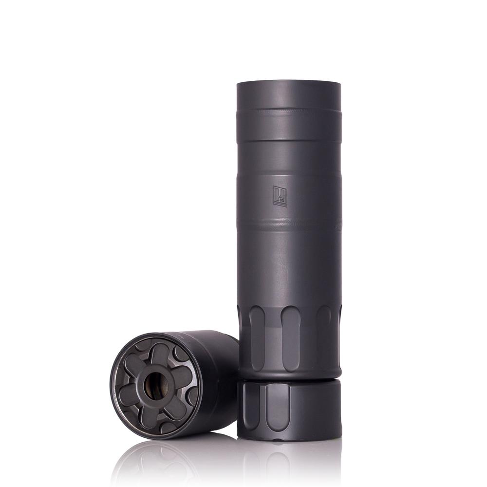 Rugged Micro30 ADAPT Modular Taper Lock Suppressor 30Cal up to .300 RUM Black 30 Caliber | 7.62mm
