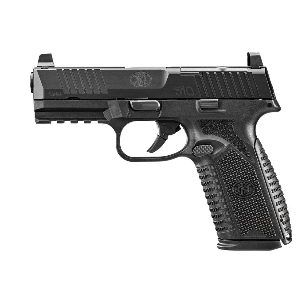 FN USA FN 510 MRD Handgun 10mm Auto 15rd Magazine (2) 4.1" Barrel Black