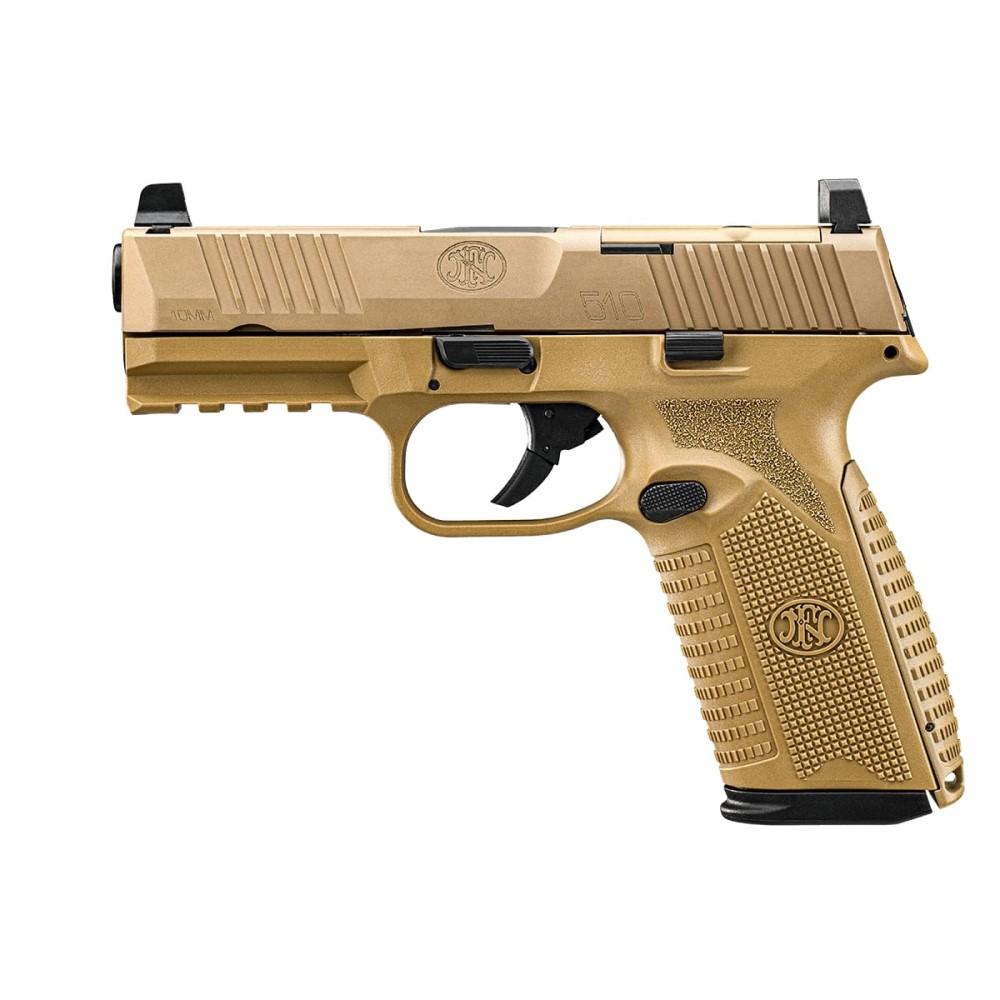 FN USA FN 510 MRD Handgun 10mm Auto 10rd Magazine (2) 4.1" Barrel FDE