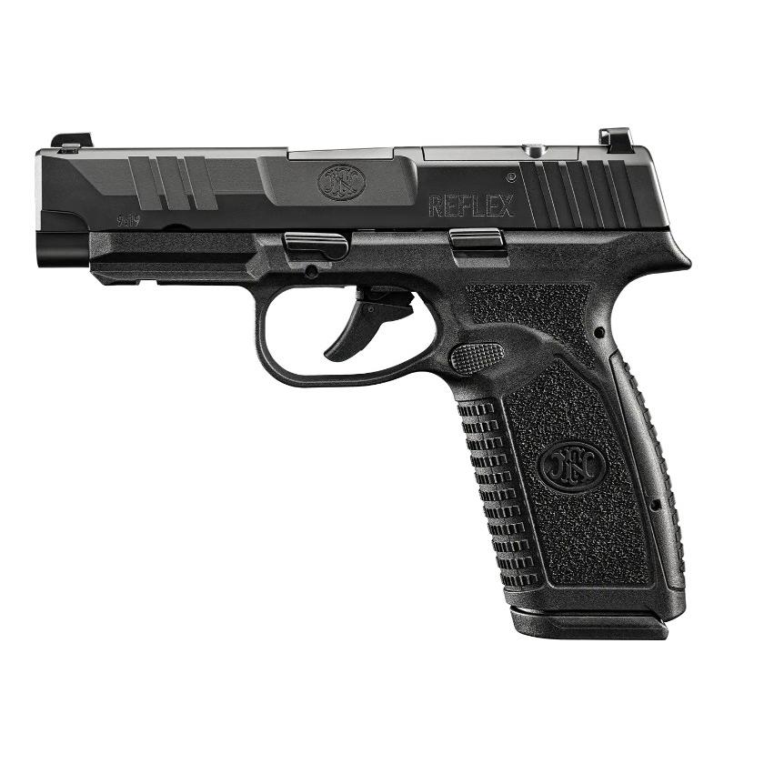 FN USA FN Reflex XL MRD Handgun 9mm Luger 15(1)&18(1)rd Magazines 3.8" Barrel Black No Manual Safety