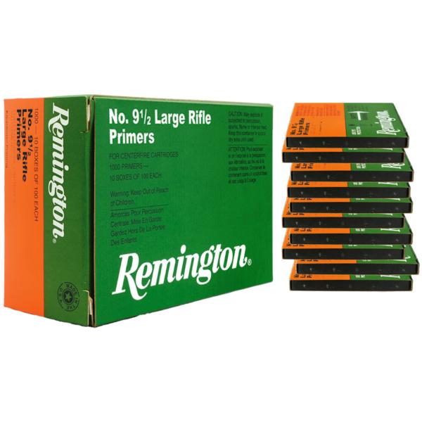 Remington Centerfire Primers-9-1/2 Large Rifle 1000/ct