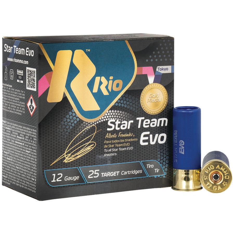 Rio Star Team Evo 28 HV Shotshells 12 ga 2-3/4" 1 oz 1315 fps #7.5 25/ct