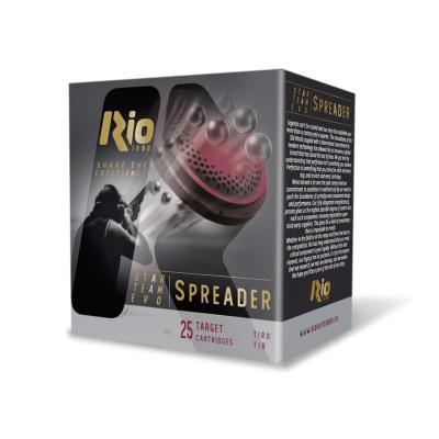 Rio Star Team Evo Spreader Shotshells 20ga 2-3/4 7/8oz 1250 fps #8.5 25/ct