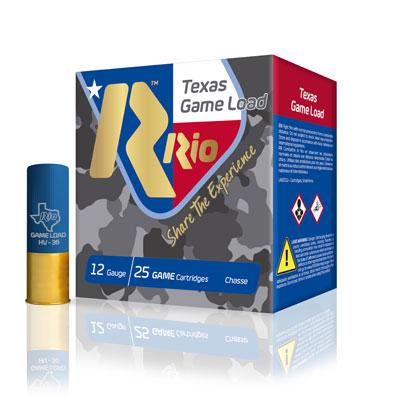 Rio Texas Game Load 36 HV Shotshells 12 ga 2-3/4" 1-1/4 oz #6 1340 fps 25/ct