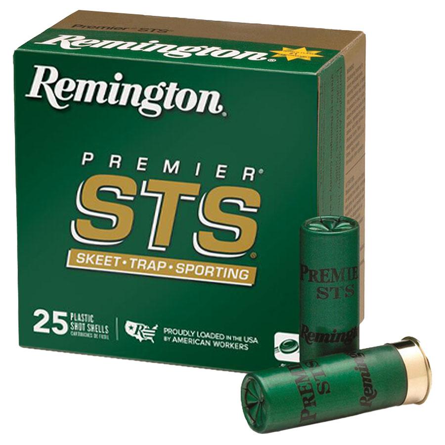 Remington Ammunition 20116 Premier STS Target Load 12 Gauge 2.75" 1 1/8 oz 9 Shot 25 Per Box/ 10 Cs
