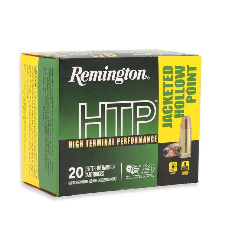Remington Ammunition 22306 HTP 40S&W 155gr Jacketed Hollow Point 20 Per...