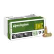 REMINGTON UMC 9MM LUGER 115GR FMJ AMMO METAL CASE 600RDS
