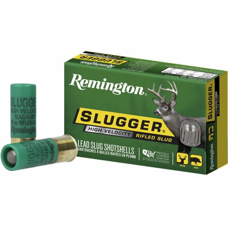 Remington Slugger High-Velocity Rifled Slug 12 ga 3 in 7/8 oz 1875 fps 5/ct-img-1
