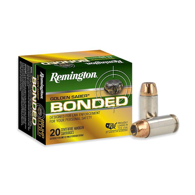 Remington Golden Saber Bonded Handgun Ammunition .40 S&W 165 gr BJHP 1150 -img-1