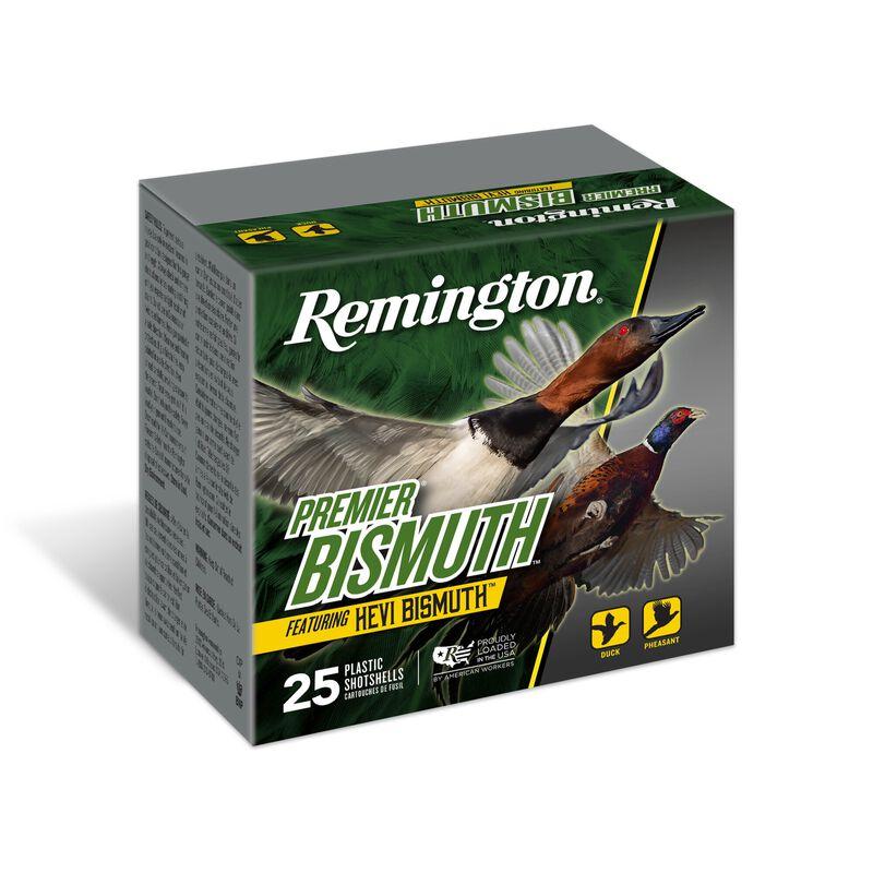 Remington Premier Bismuth Shotshells 12ga 3 in 1-3/8oz #2 1400 fps 25/ct-img-1