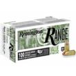 Remington Range 9mm Luger 115gr FMJ Handgun Ammunition