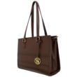 S&W - Structured Handbag-BURGUNDY