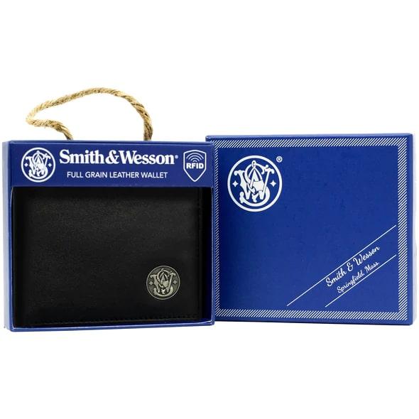 Rugged Rare Smith & Wesson Bifold Wallet-img-0