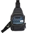 Smith & Wesson Leather CCW Sling Bag - Black