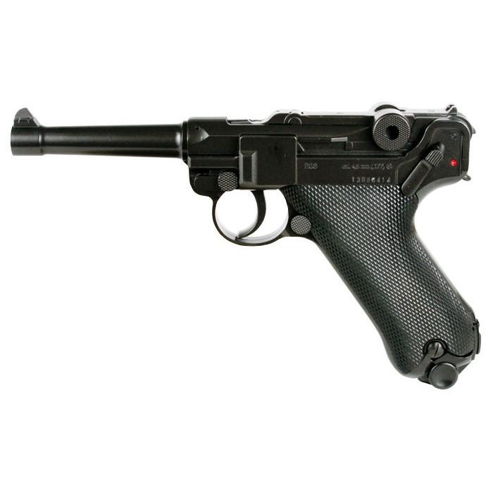 Umarex Legends P08 .177 BB Air Pistol: CO2 Powered, 21-Round Capacity, 410-img-0