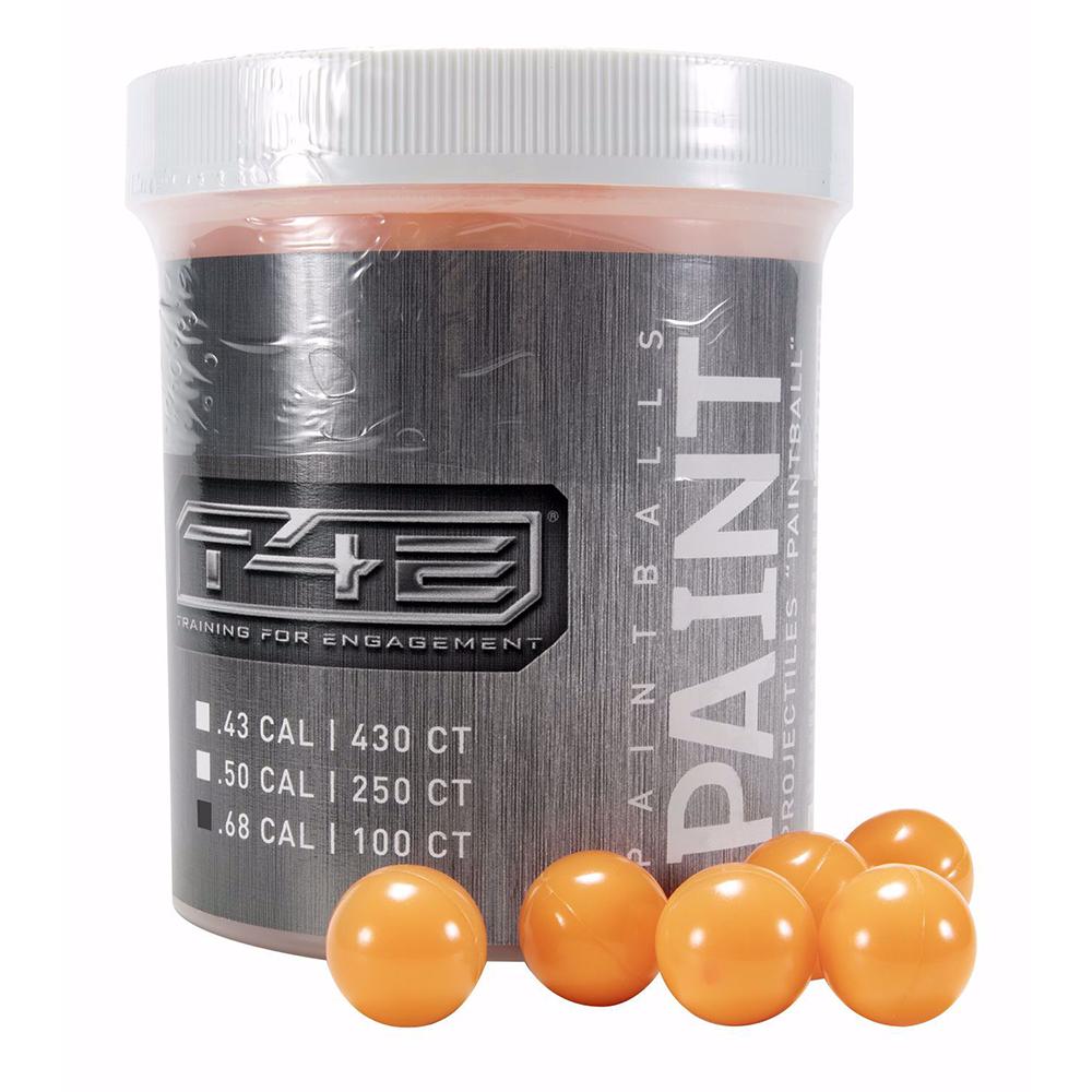 Umarex T4E Paintballs .68 Cal Orange 100/ct