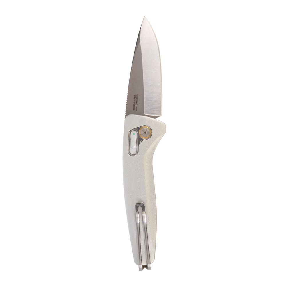 SOG SOG-15-73-03-57 One Zero AU 3.1" Drop Point Blade Silver Chrome