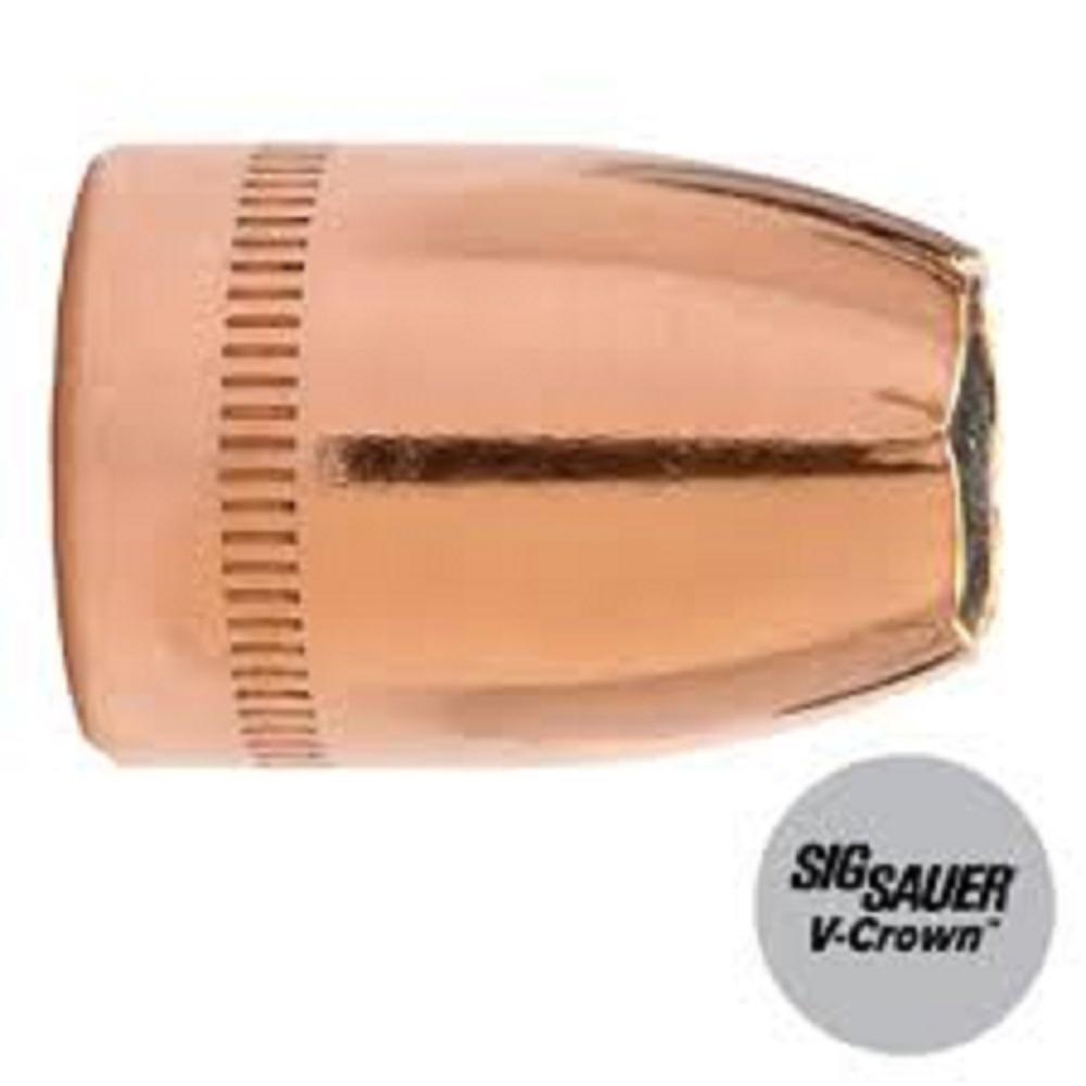 Sig Sauer V-Crown by Sierra Handgun Bullets 10mm .400" 165 gr JHP Sa...