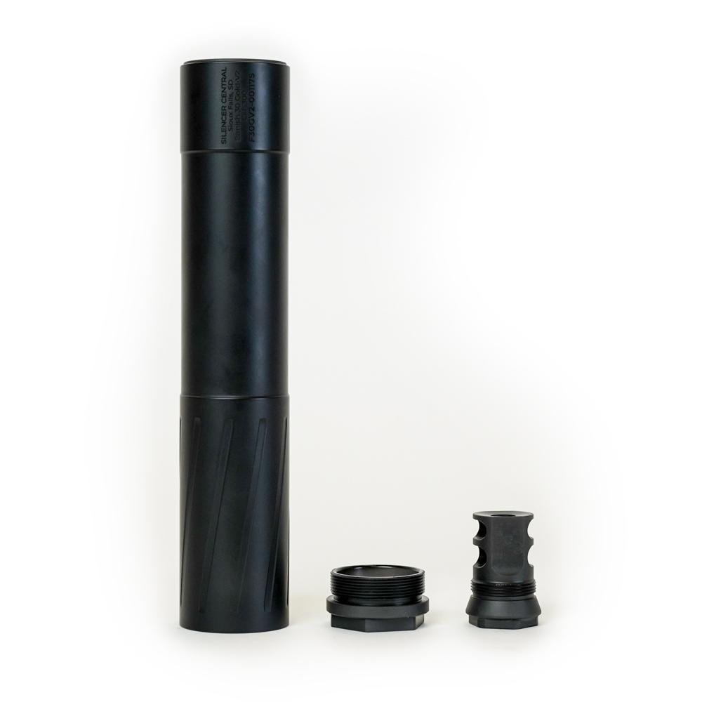 BANISH 30 Gold-V2 Rifle Suppressors .308 Titanium 5/8"x24