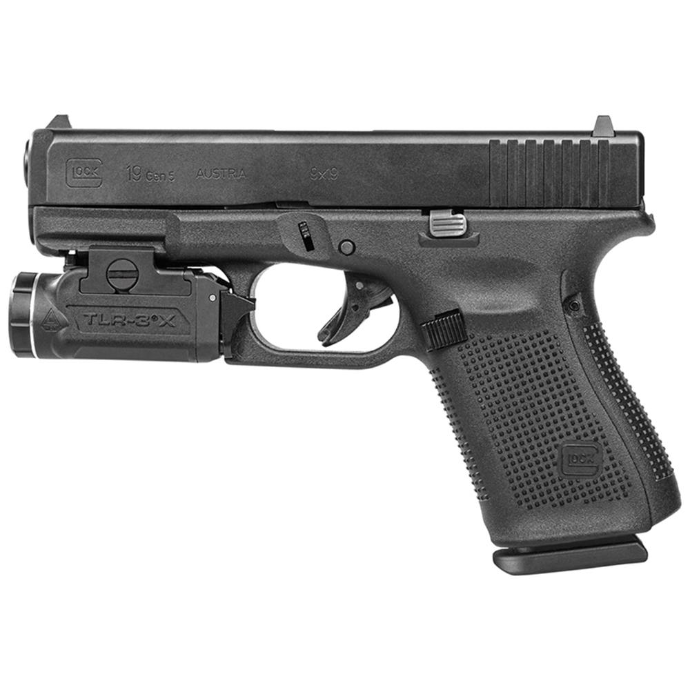 Streamlight TLR-3 X Handgun Light for Glock Slimline SL-B9 500 Lumens Black