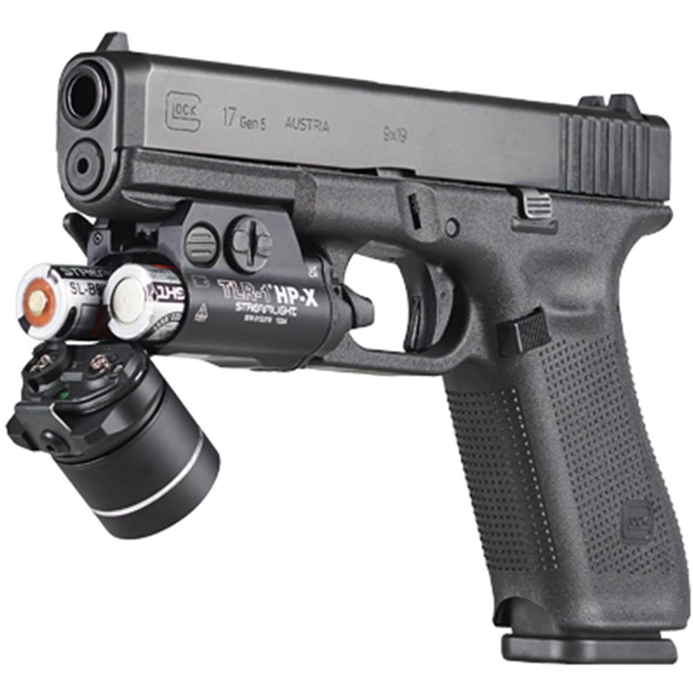 Streamlight TLR-1 HP-X Handgun Weapon Light 1000 Lumen CR123A Batteries Included Black