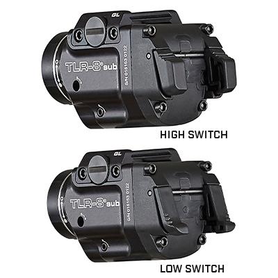 Streamlight TLR-8 Sub Compact Rail Mounted Tactical Light with Red Laser for 1913 Short Models